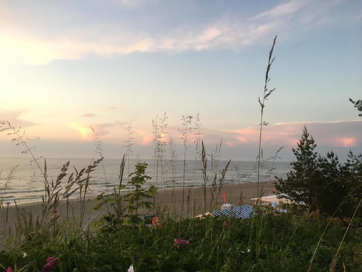 Willa Morska Beach Apartment Штутово Экстерьер фото